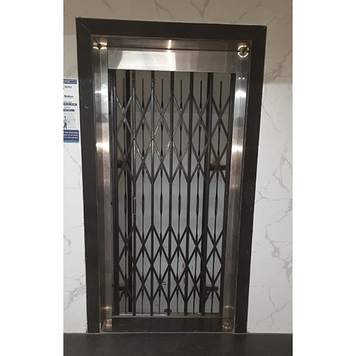 Stainless Steel Collapsible Gate Passenger Elevator