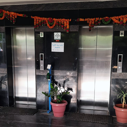 Commercial Lift - Stainless Steel Dumbwaiter | Electric Power Supply, Safety Sensor, Calling Box