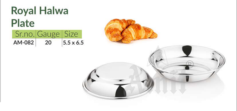Stainless steel dishes