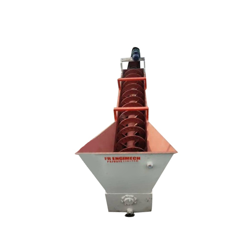 White Screw Sand Washer System