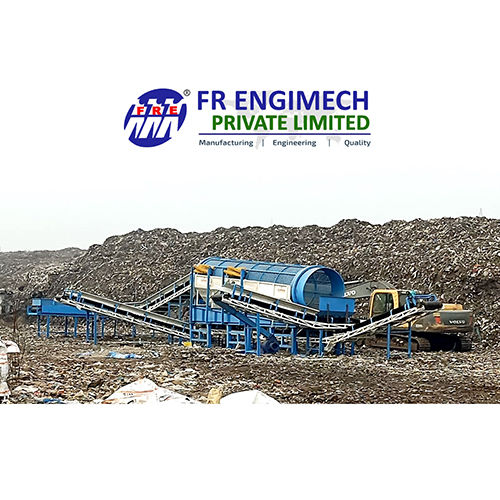 Automatic Rotary Trommel Screen Plant