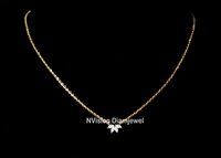 Natural Marquise Diamond Cleopatra Chain Pendant