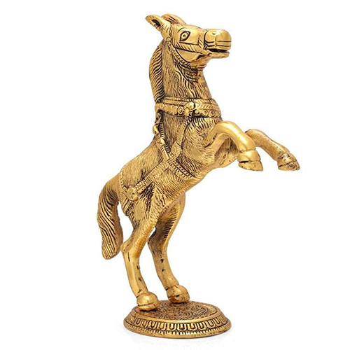 Scratch Resistant Metal Horse Statue
