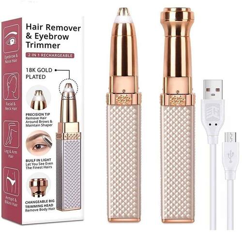 2 in 1 Electric Eyebrow Hair Remover