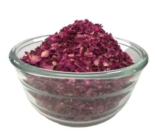 Freeze Dried Rose Petal Flakes