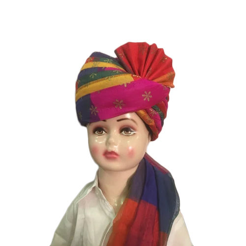 Multicolour Banawati Wedding Turban