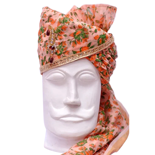 Floral Print Wedding Turban