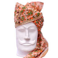Floral Print Wedding Turban