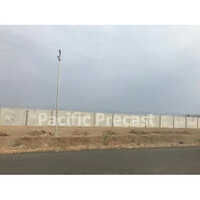 Precast One Piece Security Wall