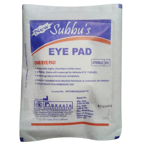 6 x 9 cm Sterile Eye Pad