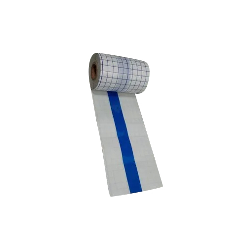 Blue & White Polyurethane Surgical Film Roll