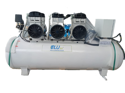 White Bei - 1051 - 06Hp - 180 Ltr Oil Free Air Compressor