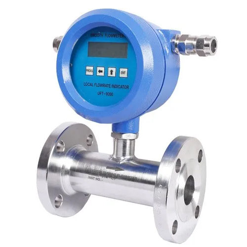 Blue Dm Water Flowmeter