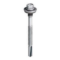 102 Mm Puf Panel Screw - Carbon Steel, Polished Finish | Hex Head, 800 Pieces Per Pack