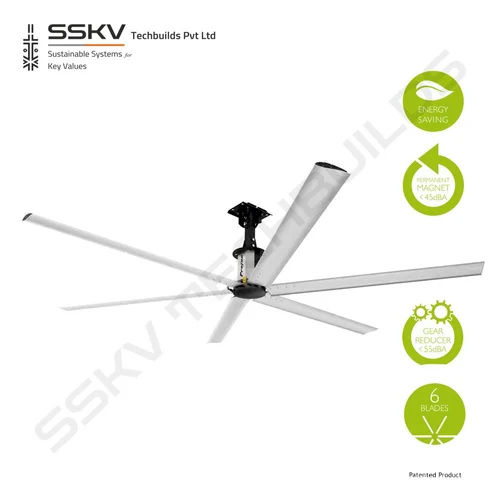 Electric High Volume Low Speed Fan