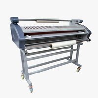 Roll To Roll Lamination Machine (43 Inch) - Max. Width 1100mm, Max. Speed 600-3000mm/min | Cold & Hot Lamination, Heated Silicone Rubber Rollers