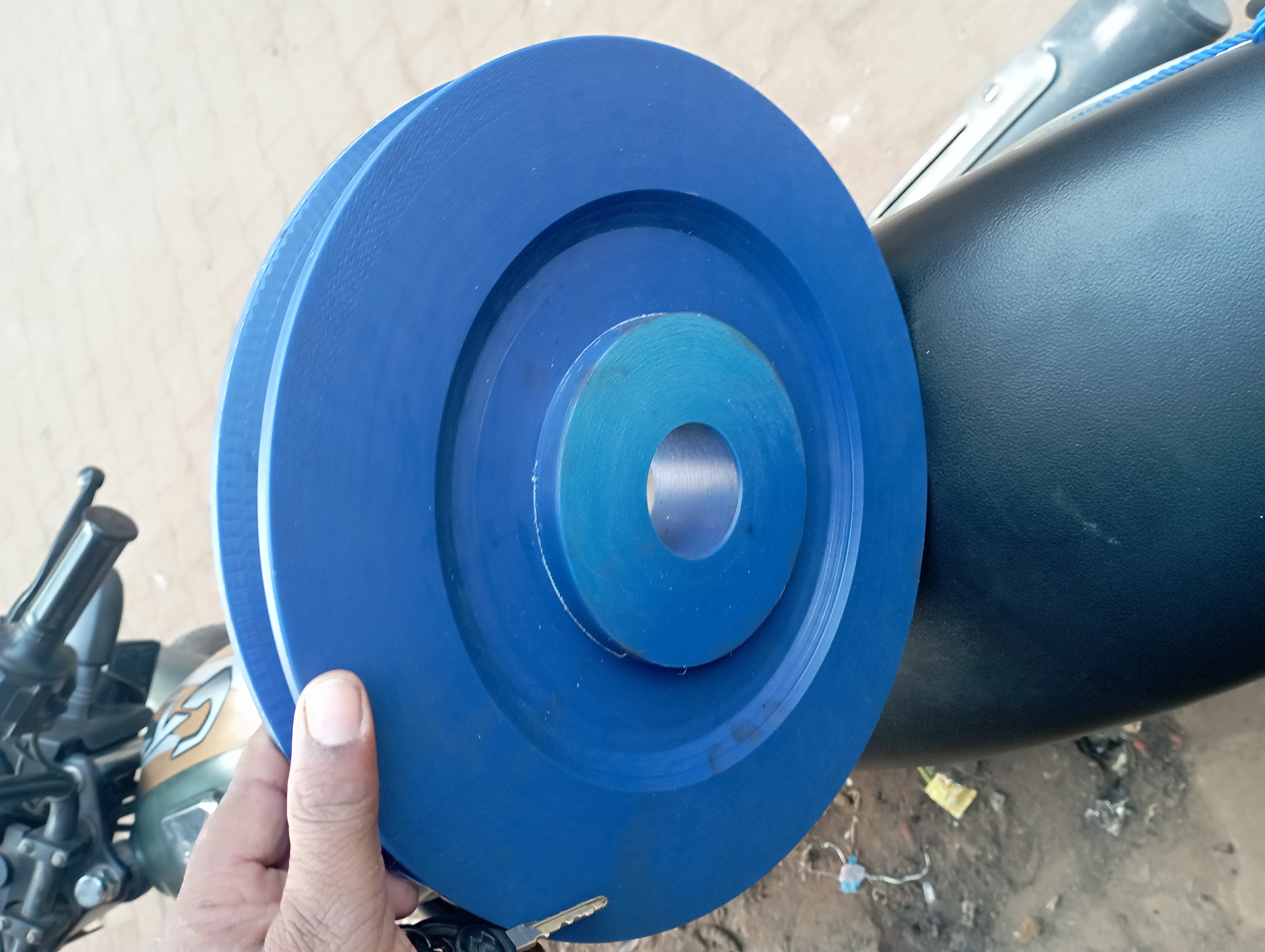 FIXED TOWER CRANE PULLEY