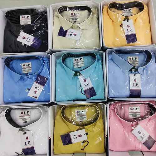 Multicolor Men Cotton Shirt