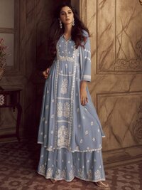 Silk kurti Decoration Material Stones