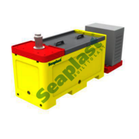 Yellow 8 Mould Ice Candy Making Machine