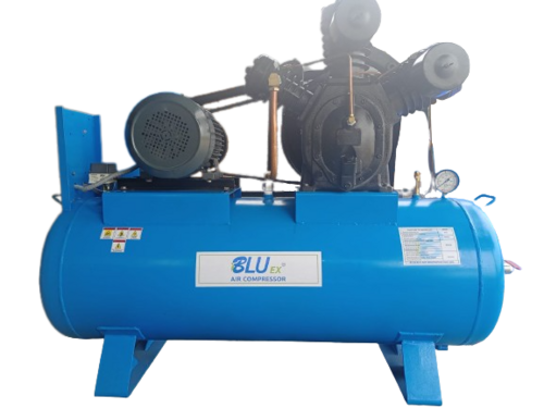BEI - 15500 -15HP 500 Liter DOUBLE STAGE RECIPROCATING AIR COMPRESSOR