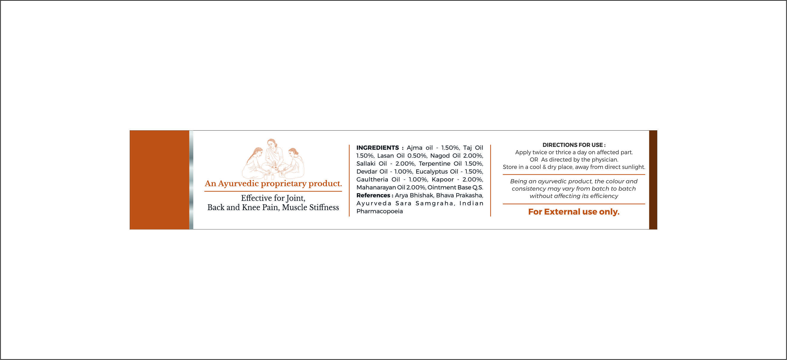 15gm Sewa Relaxo Skin Ointment