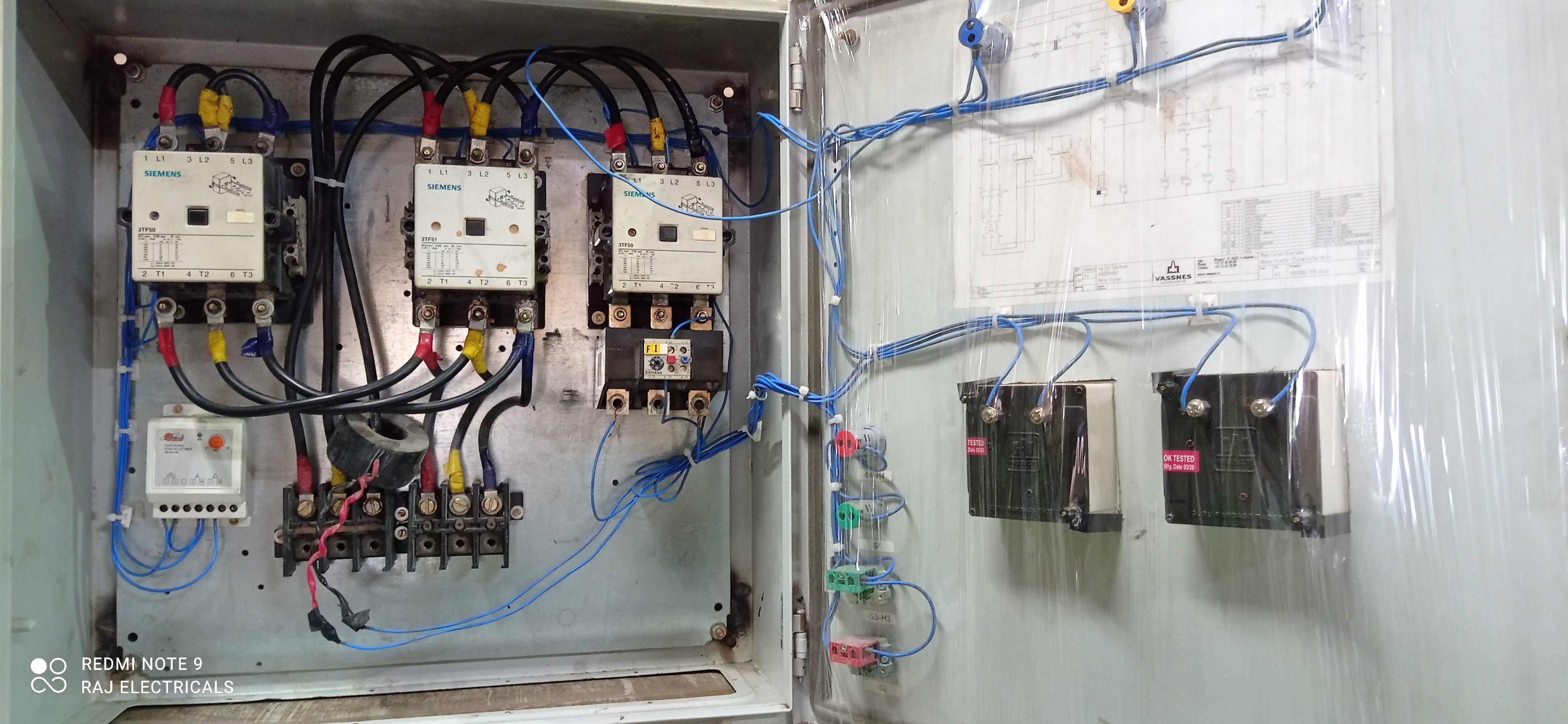 SIEMENS 3TF-50 STAR-DELTA STARTER