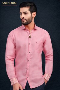 Party Wear Shirts - Cotton, Size M To Xl (compulsory), Optional Sizes S & 3xl | Full Sleeves, Washable, Designed For Male Wearers