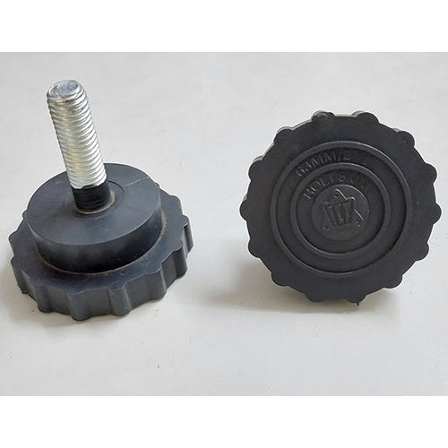 Black Industrial Anti Vibration Mounting