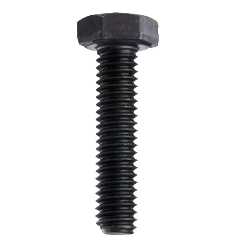 Mild Steel Hex Bolts - High-Grade Mild Steel, Various Sizes and Grades, Sleek Black Color | Durable, Rust and Corrosion Resistant, Secure Grip
