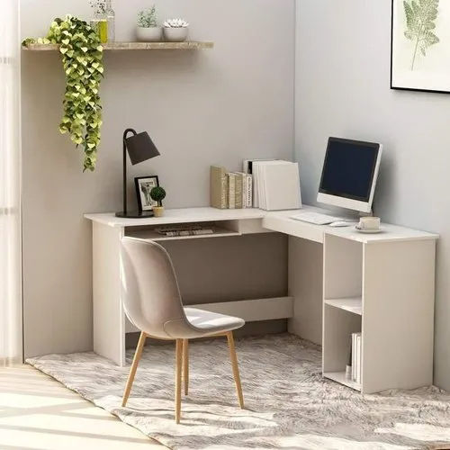 Durable L Shape Study Table