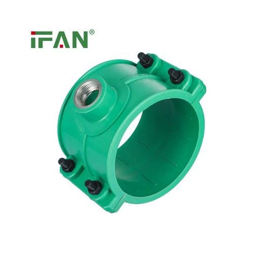 Green Hdpe Saddle Clamp