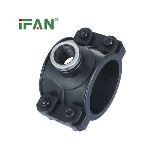 Black Hdpe Pipe Saddle Clamp