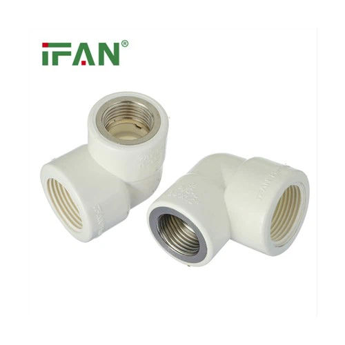 PVC Female Thread Socket - White Round Varnished PVC | Durable and Versatile Connection Solution