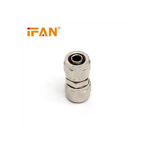 Silver Pex Compression Fitting Brass Socket