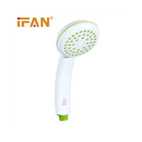 White Plastic Shower Head