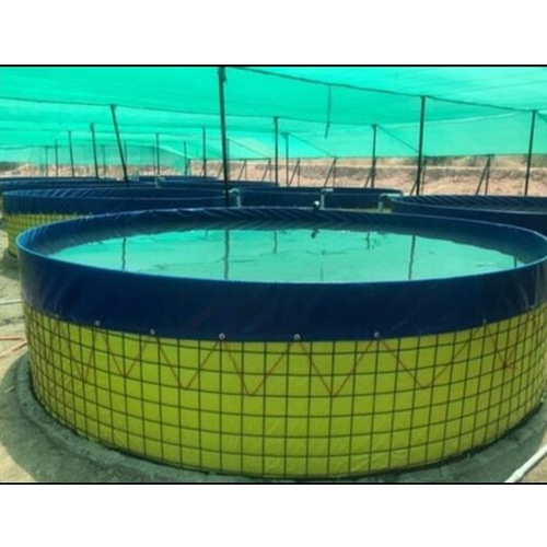 MEGATEX PVC 450 GSM ROUND BIOFLOC FISH FARMING TANK Dai 5 x 1.45 mtr RS 10990