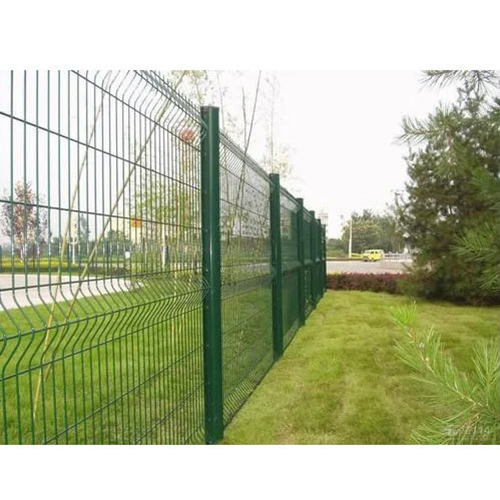 v-bend security fence