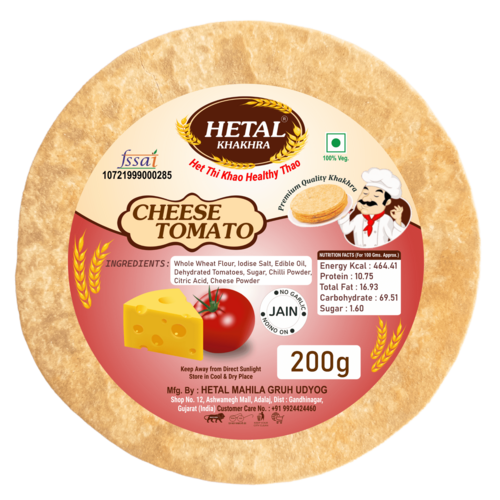 HETAL CHEESE TOMATO 200GMS VACUUM PACK