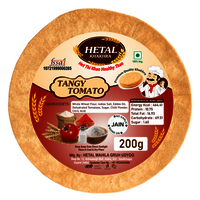 Hetal Tangy Tomato Khakhra 200 Gms Vacuum Pack - Ingredients: Tomato | Packaging Size: 200 Gms, Perfectly Crisp And Flavorful Snack