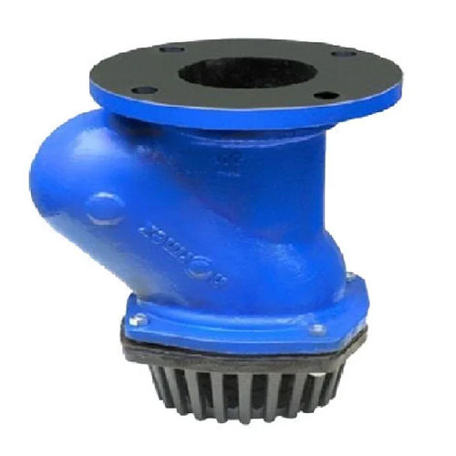 Black & Blue Cast Iron Ball Foot Valve