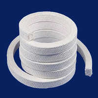 Asbestos Ptfe Packing - 100% Pure Ptfe Material, Custom Sizing Available, Color Options: White & Black, Ideal For High-velocity Applications