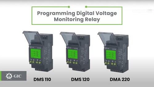Digital supply monitoring relay