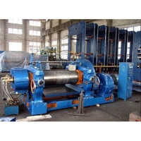 75 Hp Rubber Refiner Mill - High-grade Stainless Steel, Semi-automatic Design | Air-cooled With Frequency Speed Control, Fully Customizable For Versatile Applications