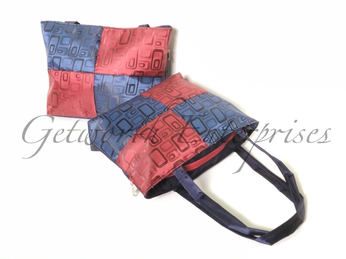 Red and Blue Ladies bags