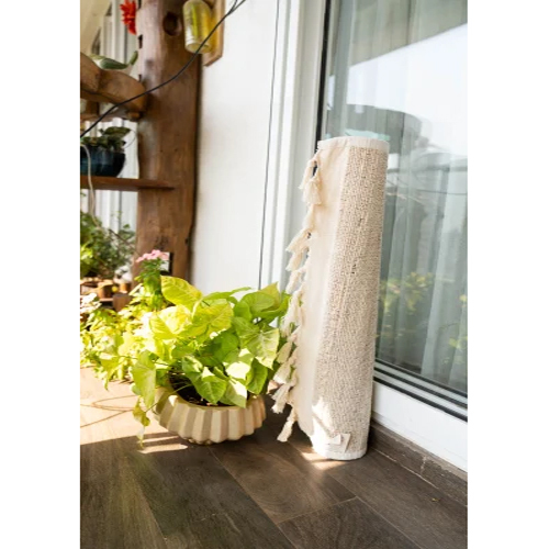 Brown Banana Fiber Yoga Mat