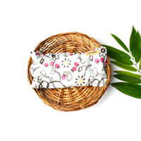 Yoga Eye Pillow - Cotton, 10x20 Centimeter - Multicolour, Reduces Stress, Ideal For Relaxation