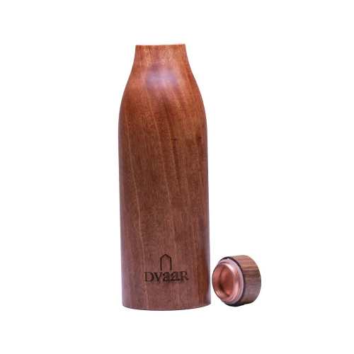 Blackberry Wooden Copper Bottle Capacity: 500 Milliliter (Ml)
