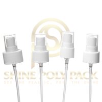 Fine Mist Pump - 20mm Plastic, White Color | High Quality, Exact Administering Limit, Ideal Solidness For Hand Wash Bottles
