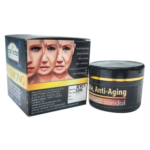 Handmad Anti Ageing Cream Age Group: Skin Color